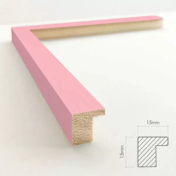 INCADO - Ramme Sugar Pink 50*70 FSC MIX - Hent Selv