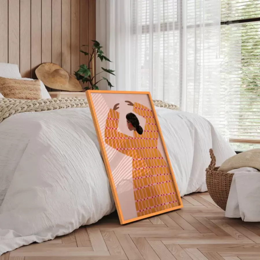 INCADO - Ramme Orange Boost med glas, 30*40 FSC MIX