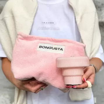 Bongusta - Toilettaske Naram, Ensfarvet