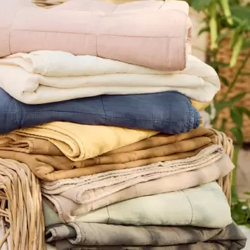 Ib Laursen - Vintage Quilt, Butter Cream