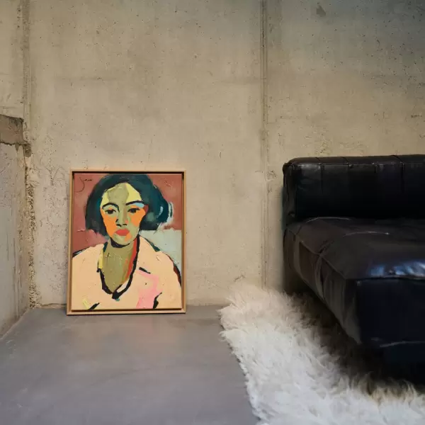HK living - Indrammet Maleri, Self-made 43*53 - Hent selv
