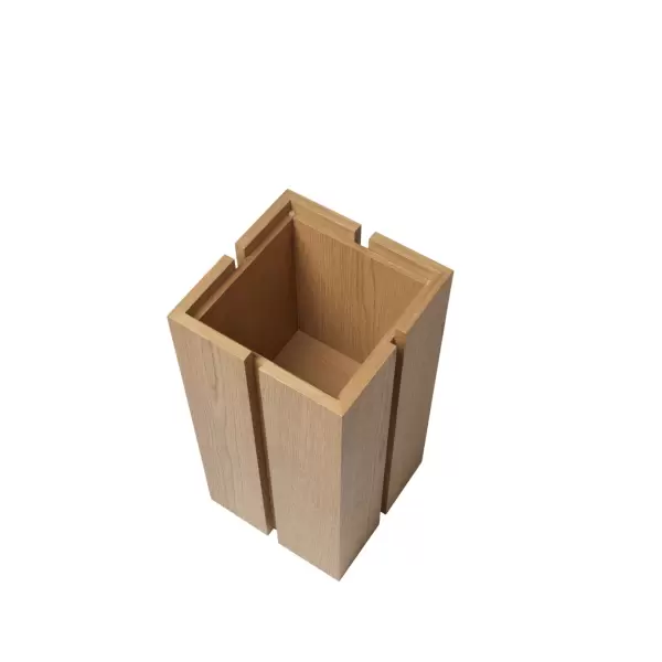 Ferm Living - Parcel Pedestal - H60 - Natural Ferm Living - Parcel Pedestal - H60 - Natural
