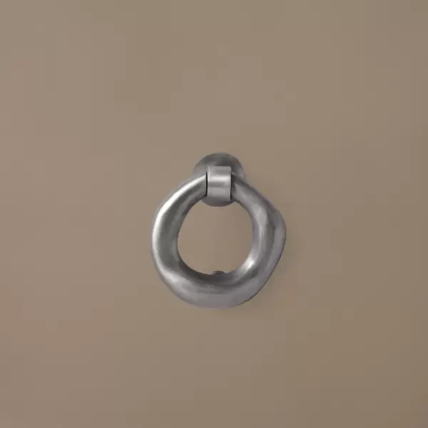 Ferm Living - Dørhammer Orrith, Børstet aluminium