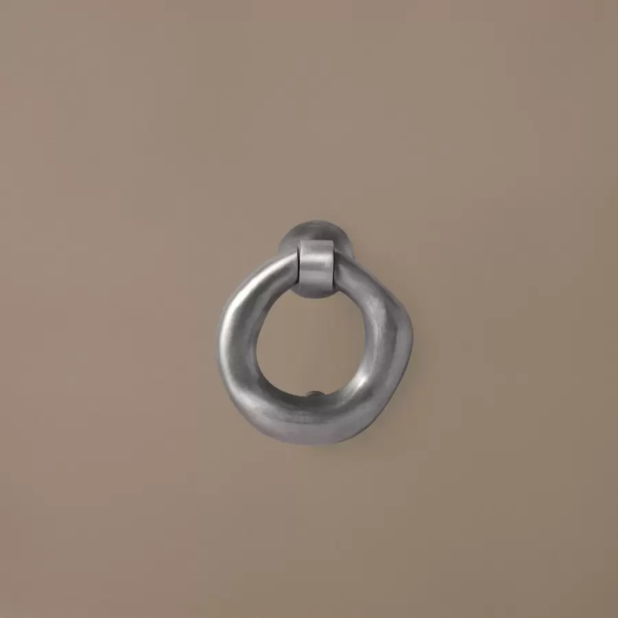 Ferm Living - Dørhammer Orrith, Børstet aluminium