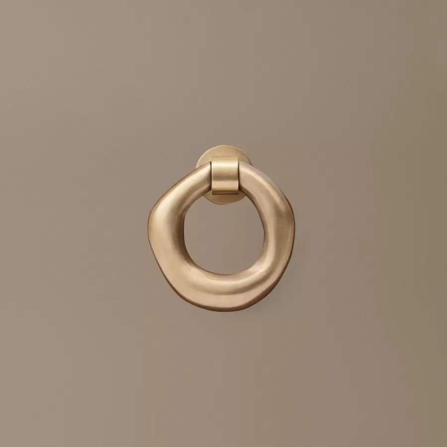 Ferm Living - Dørhammer Orrith, Messing