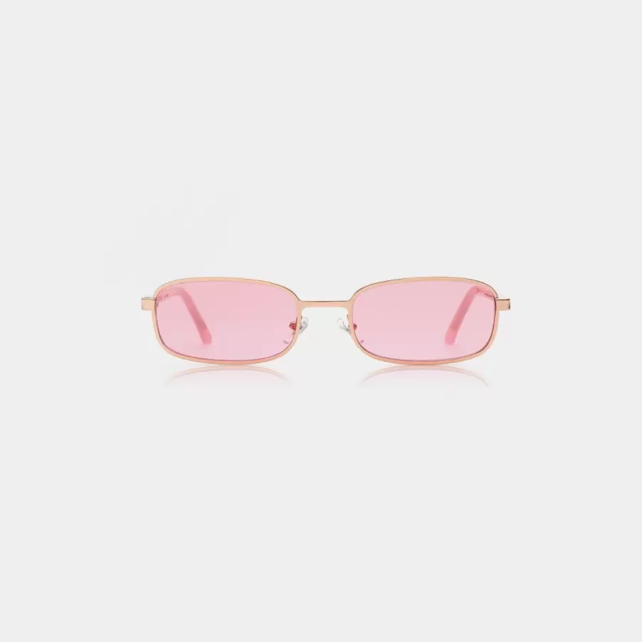 A.Kjærbede - Solbrille Noah, Rosegold Galactic Pink