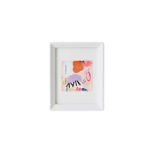 HK living - Maleri Abstract Framed Scribbles, 29,5*37,5