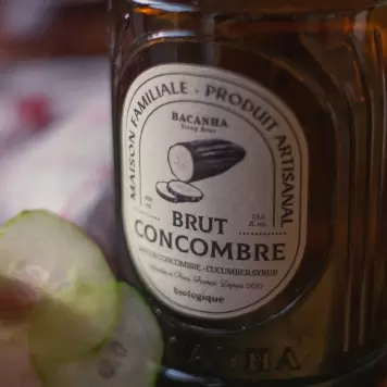 Bacanha - Organic Brut Syrup, Cucumber, 400 ml.
