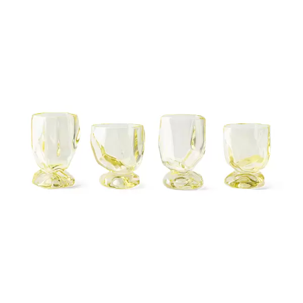 HK living - 4 Glas Nienke Sikkema, Citrin