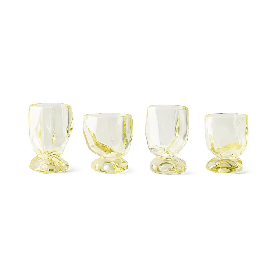 HK living - 4 Glas Nienke Sikkema, Citrin