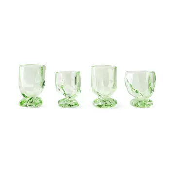 HK living - 4 Glas Nienke Sikkema, Peridot HK living - 4 Glas Nienke Sikkema, Peridot