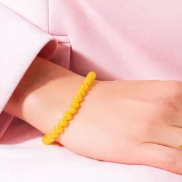 House of Vincent - Armbånd Candy Coral Small, Honey