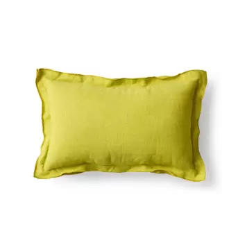 HK living - Pude Hør, Lemon Grass 30*50 HK living - Pude Hør, Lemon Grass 30*50