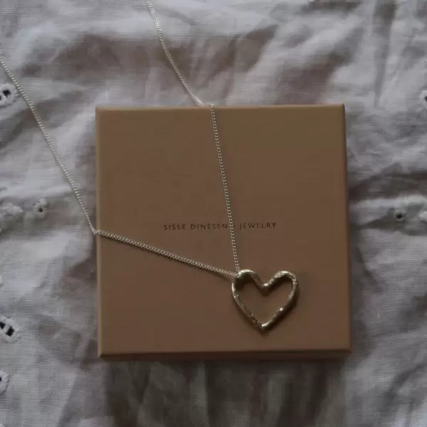 Sisse Dinesen - Halskæde Esme, Sterlingsølv, L:60