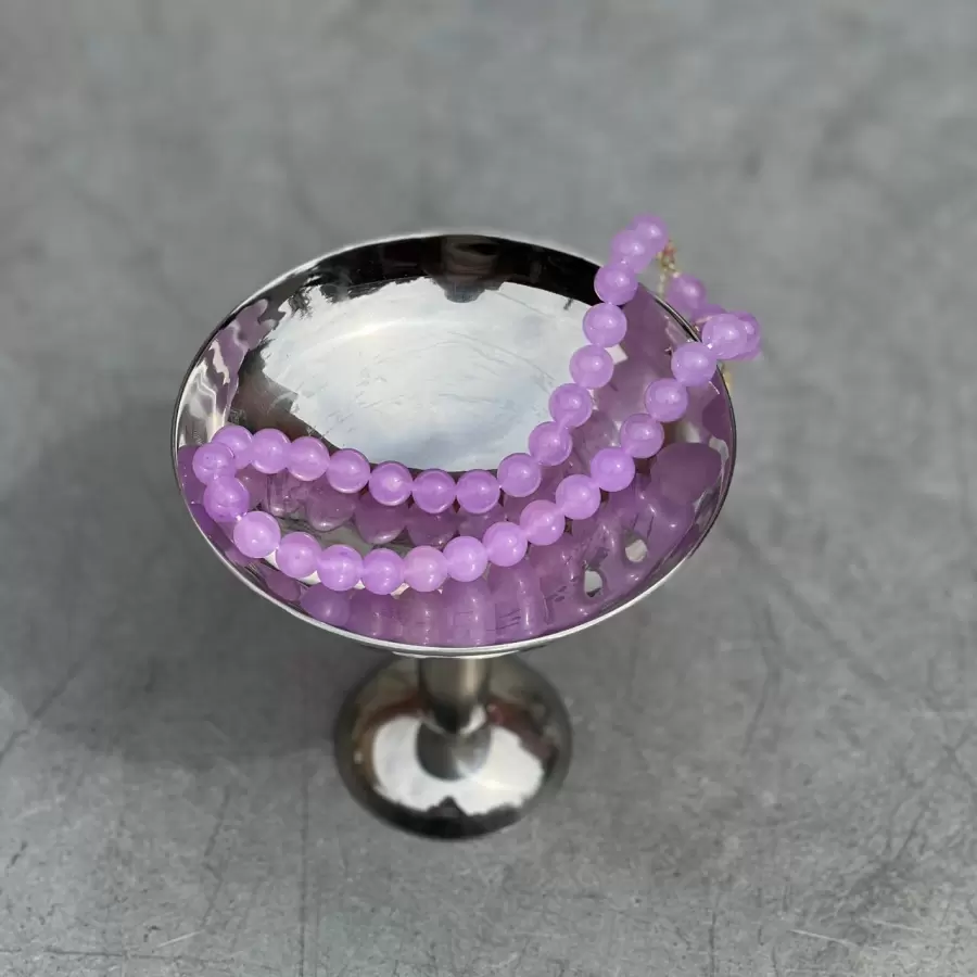 House of Vincent - Halskæde Candy Coral M, Lavender