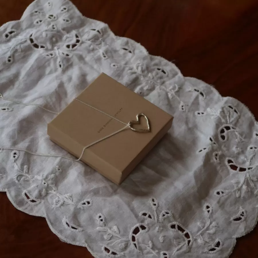 Sisse Dinesen - Halskæde Esme, Sterlingsølv, L:60