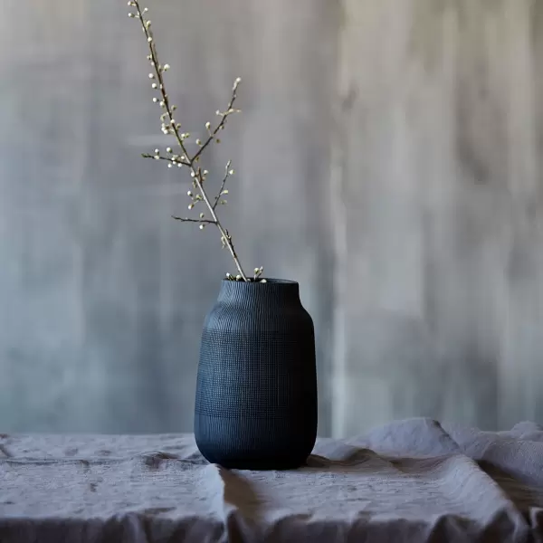 House Doctor - Vase Groove Ø:15*22 House Doctor - Vase Groove Ø:15*22