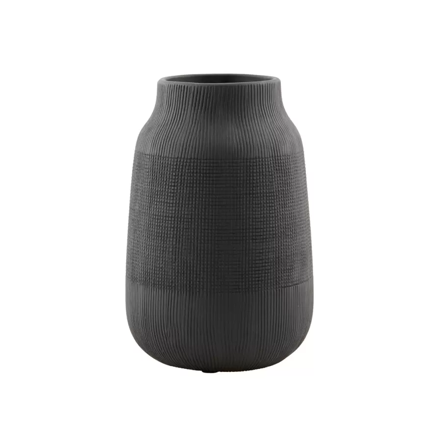 House Doctor - Vase Groove Ø:15*22