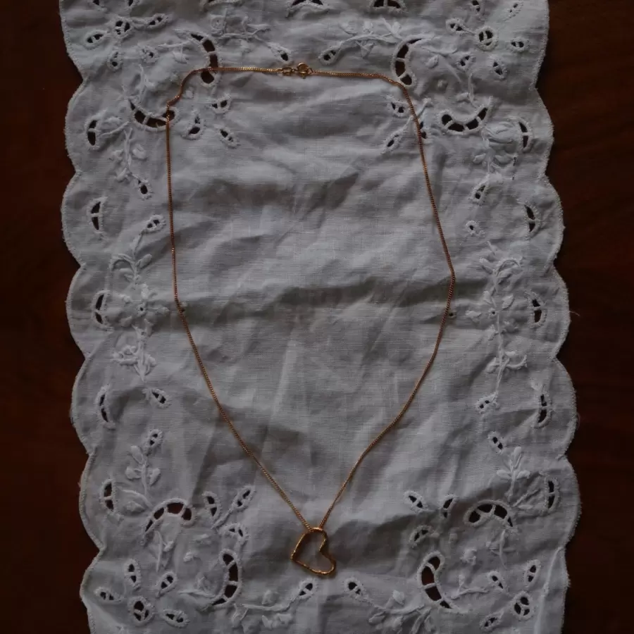 Sisse Dinesen - Halskæde Esme, 24 kt. Forgyldt Sølv, L:45