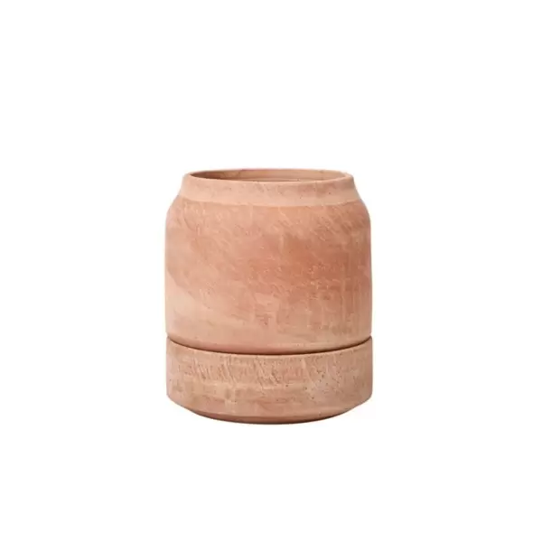 Bergs Potter - Ø:14 Viva Uglaseret Rosa