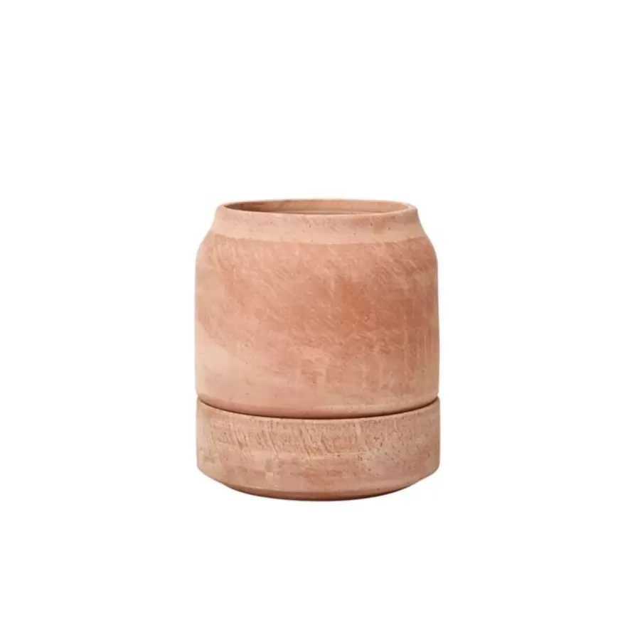 Bergs Potter - Ø:14 Viva Uglaseret Rosa