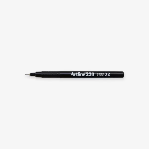 KARTOTEK - Artline Fineliner 0.2mm, Black
