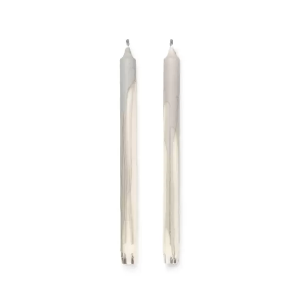 Ferm Living - Dryp Stearinlys 2 stk.i sampak, flere farver.. Ferm Living - Dryp Stearinlys 2 stk.i sampak, flere farver..