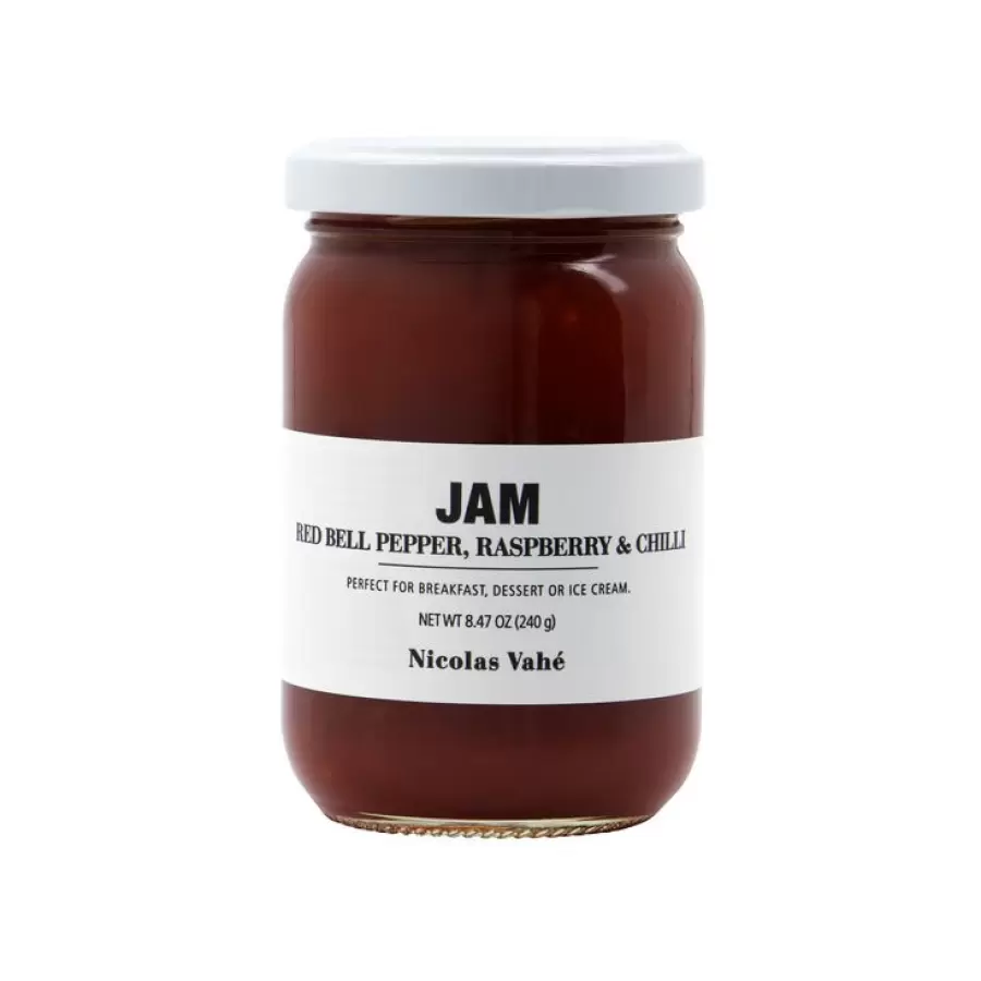 Nicolas Vahé - Chili/hindbær/peberfrugt marmelade - yndlingsmarmeladen!