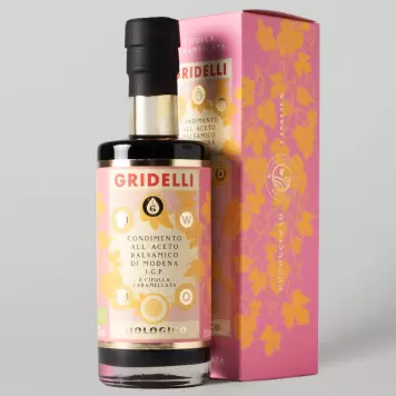Gridelli -  Aceto Balsamico Cipolla Caramellata, 250 ml.