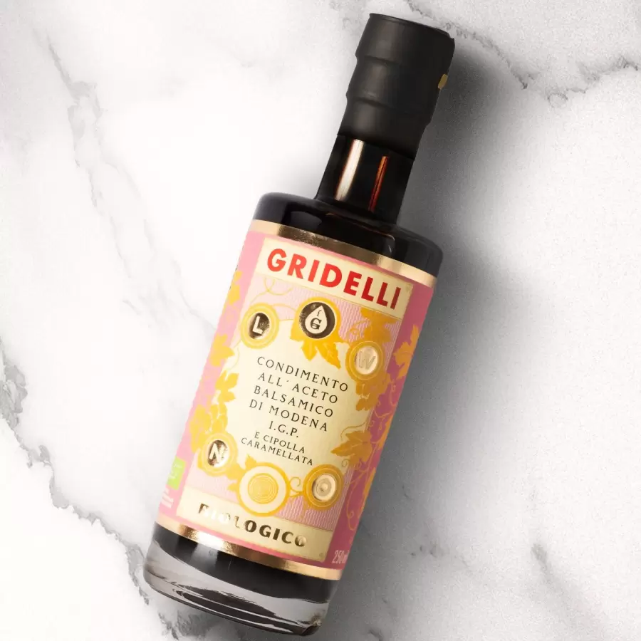 Gridelli -  Aceto Balsamico Cipolla Caramellata, 250 ml.