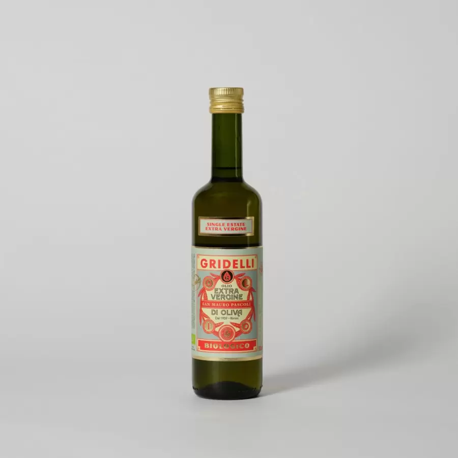 Gridelli - Øko Jomfruolivenolie San Mauro Pascoli, 500 ml.
