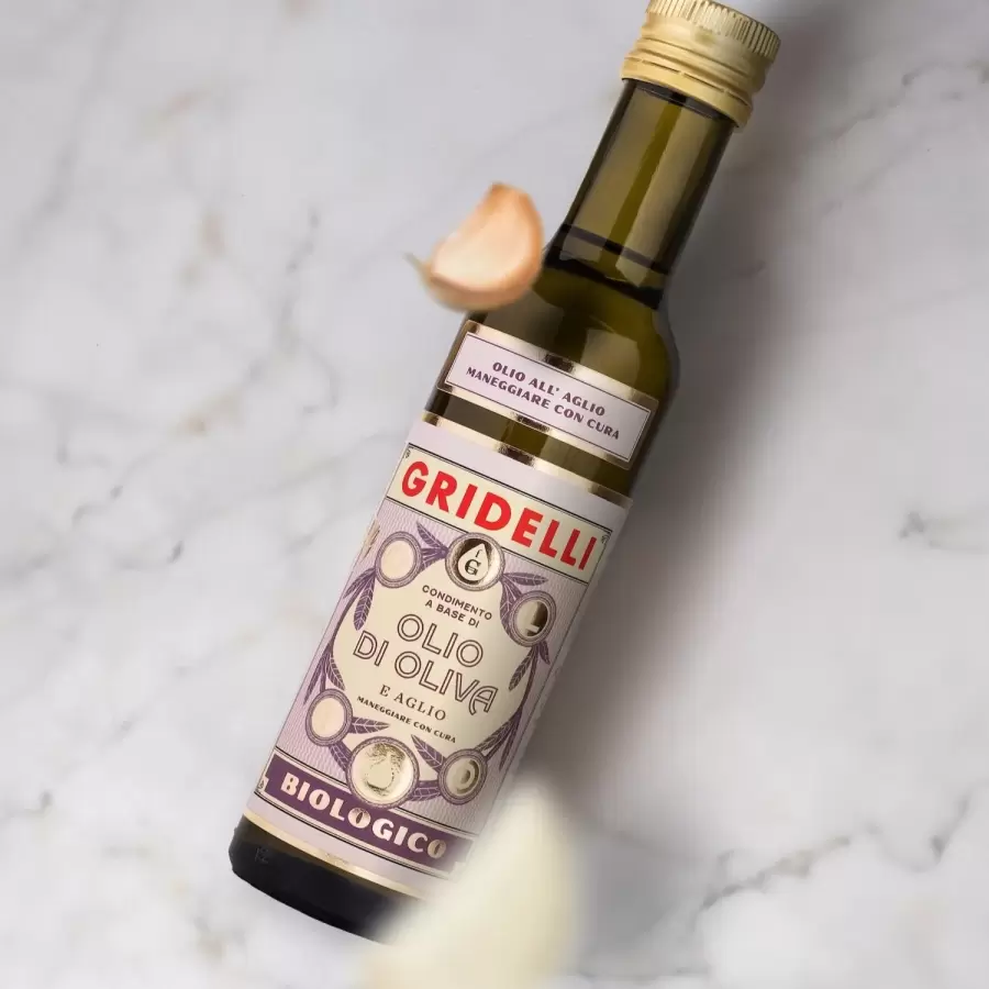 Gridelli - Olio Al Aglio, 250 ml, ECO