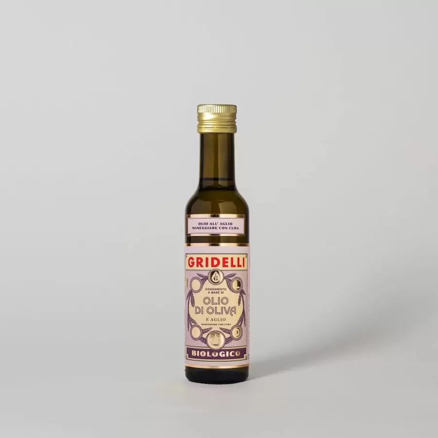 Gridelli - Olio Al Aglio, 250 ml, ECO