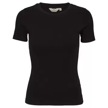 Basic Apparel - Ludmilla O-Neck, Sort Basic Apparel - Ludmilla O-Neck, Sort