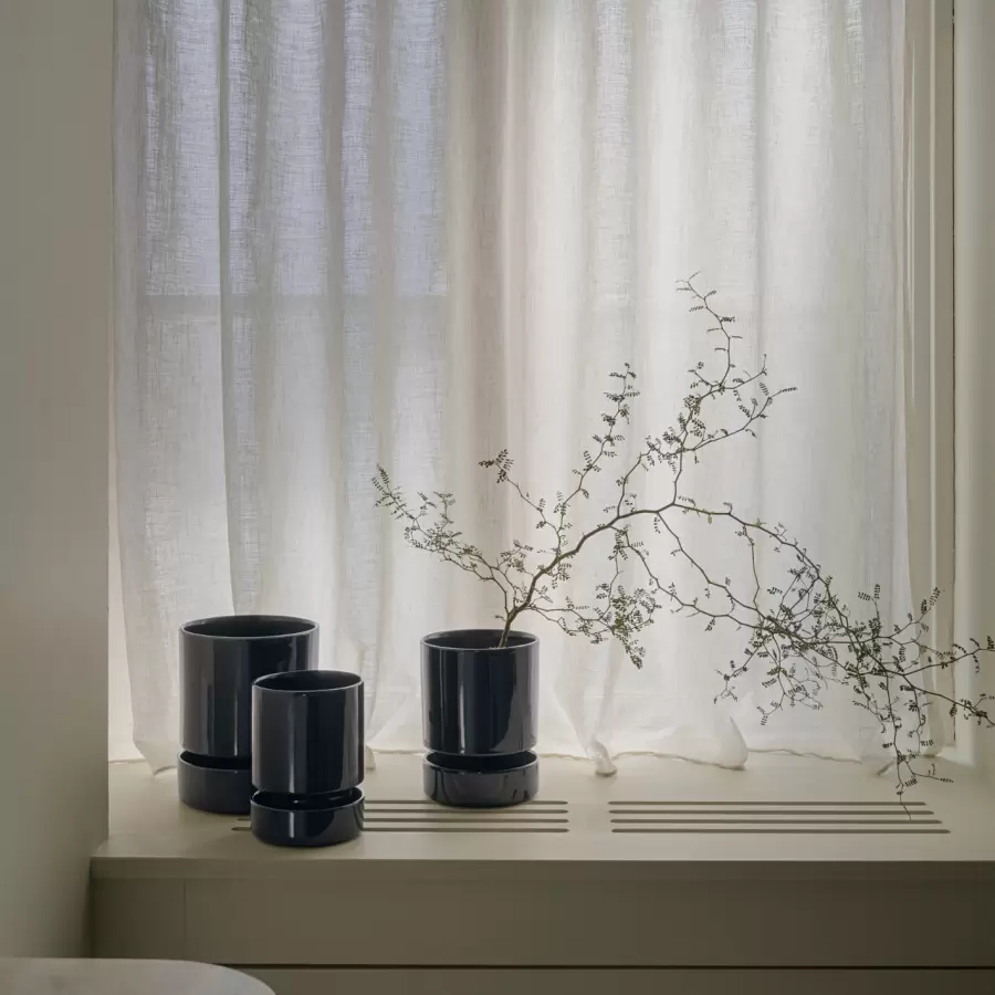 Bergs Potter - Ø:14 Krukke The Hoff Pot Glaseret, fl.farver