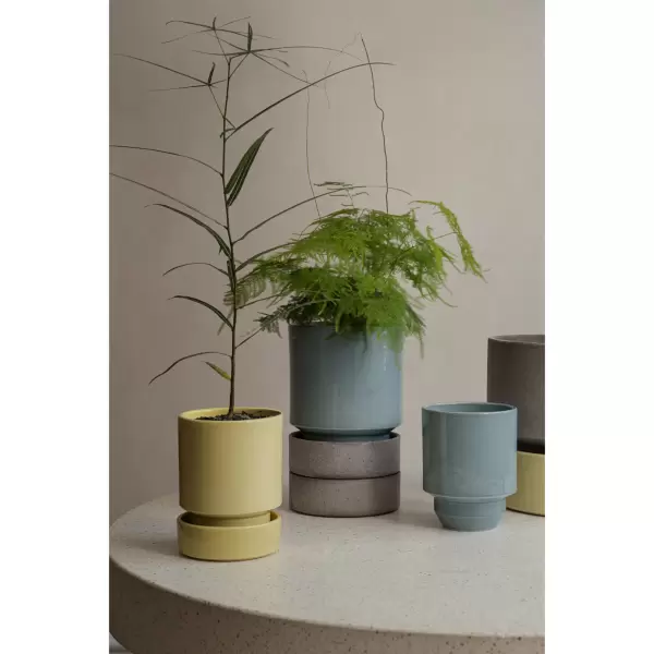 Bergs Potter - Ø:14 Krukke The Hoff Pot, Uglaseret Grå Bergs Potter - Ø:14 Krukke The Hoff Pot, Uglaseret Grå