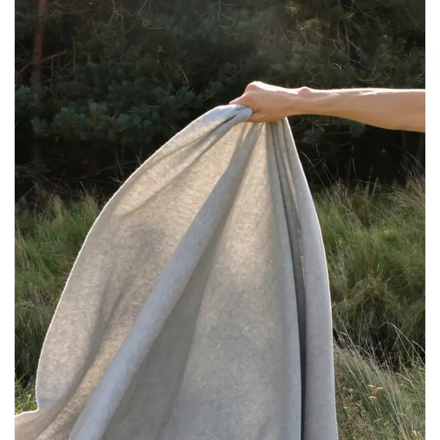 Karmameju - Ekstralang og meget blød Plaid i Fleece, Himalaya, Fl. Farver