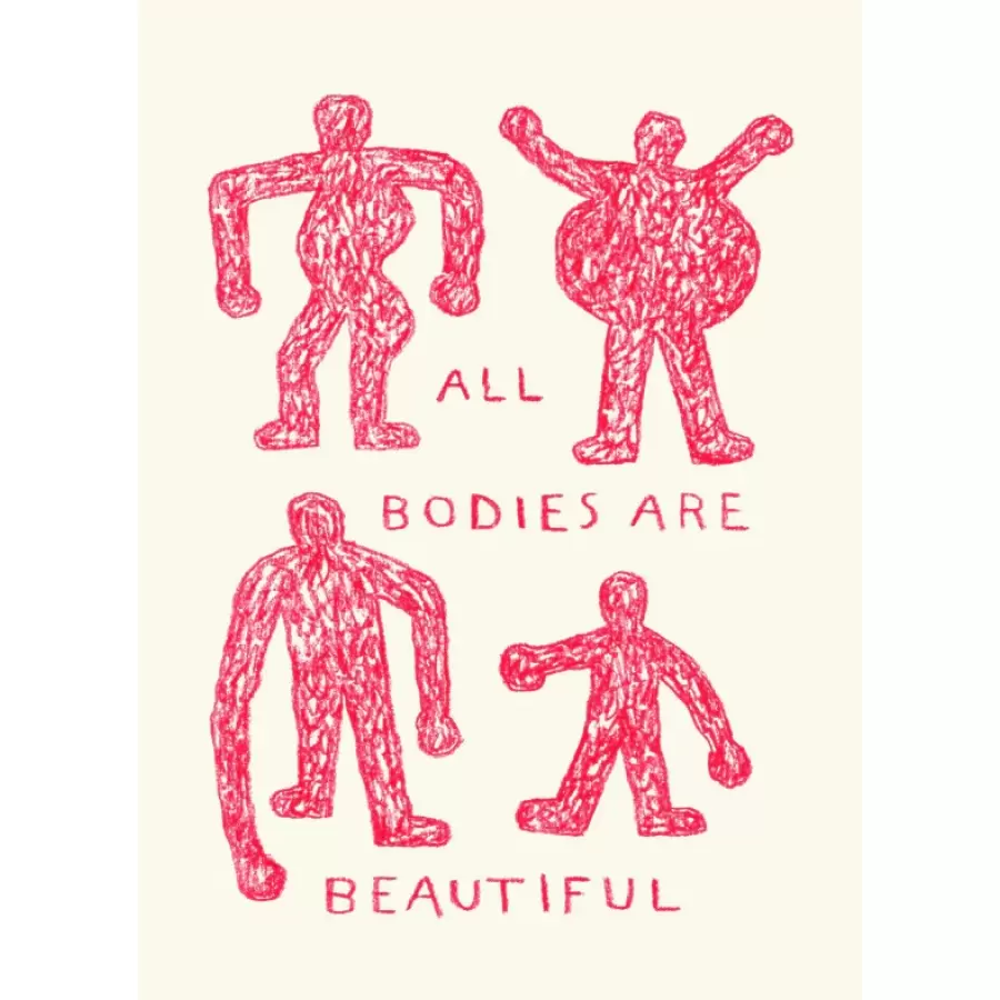 The Poster Club - All Bodies are Beautiful - A4
