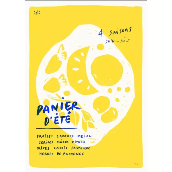 The Poster Club - L'Ete 50*70 The Poster Club - L'Ete 50*70