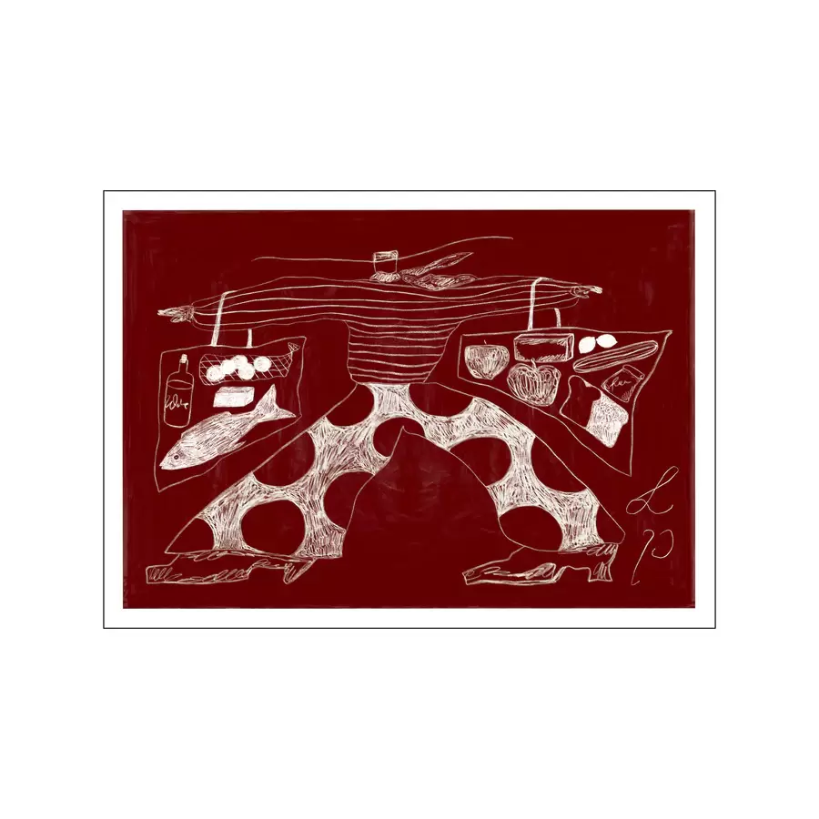 The Poster Club -  Sam Shopping, 30*40 - The Poster Club x Lucia Tuffley