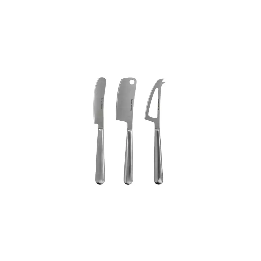 House Doctor - Osteknive Cheese 3 stk., Silver