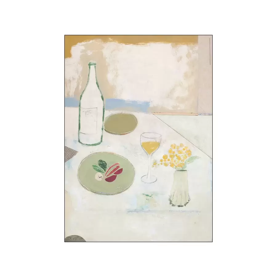 The Poster Club - Fleurs Jaunes af Max Ososki 30*40