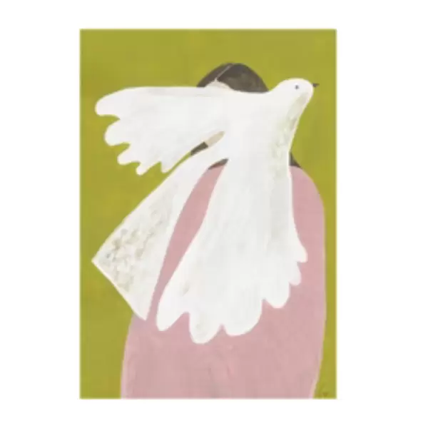 The Poster Club - Bird and Woman 30*40