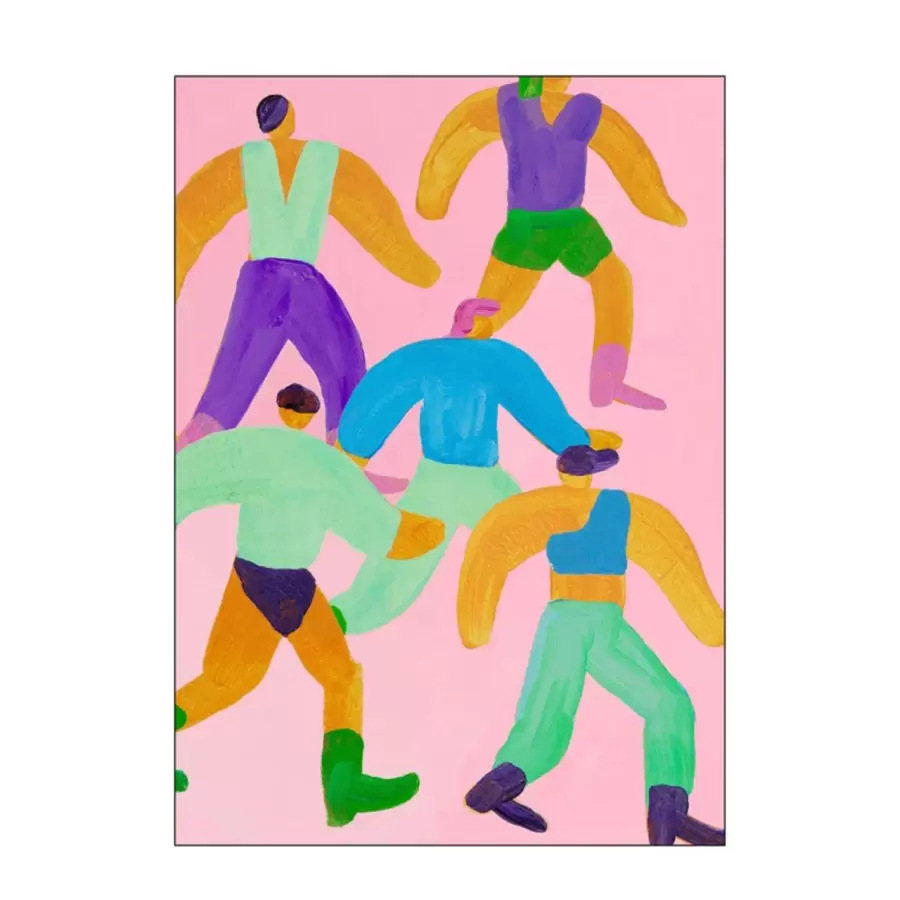 The Poster Club - Walk the Walk af Lise Uhrskov, 40*50