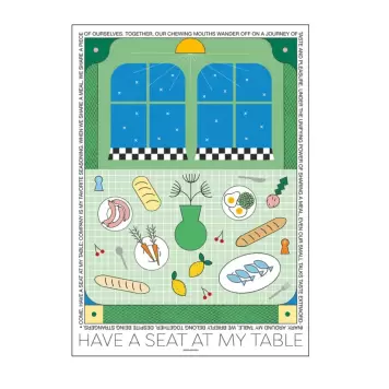 The Poster Club - A Seat at my Table, 30*40