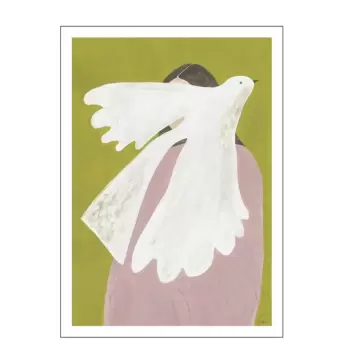 The Poster Club - Bird and Woman 30*40