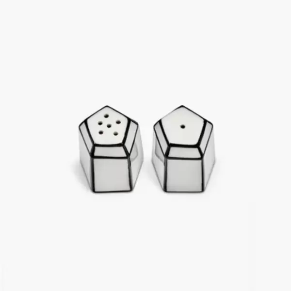 Serax - Salt- og pebersæt, Carte Blanche, Hvid/Sort Serax - Salt- og pebersæt, Carte Blanche, Hvid/Sort