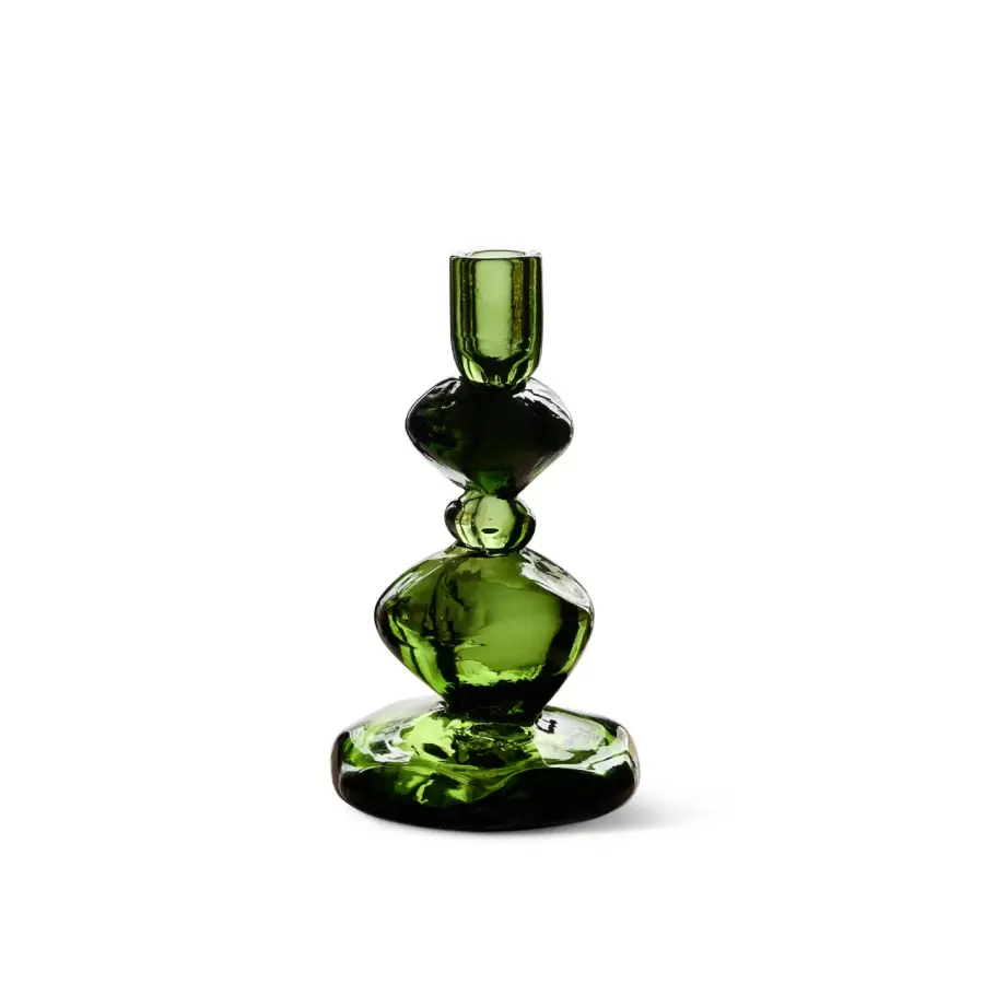 HK living - Lysestage Emerald Green H:23, Nienke Sikkema