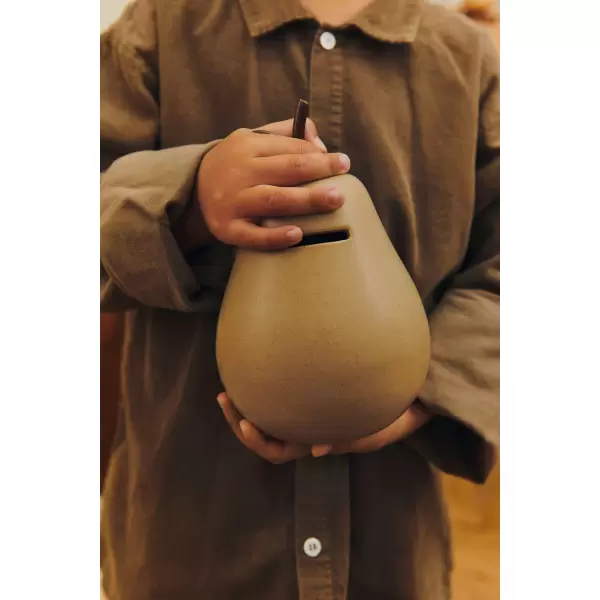 Ferm Living - Sparebøsse, Pære, cashmere
