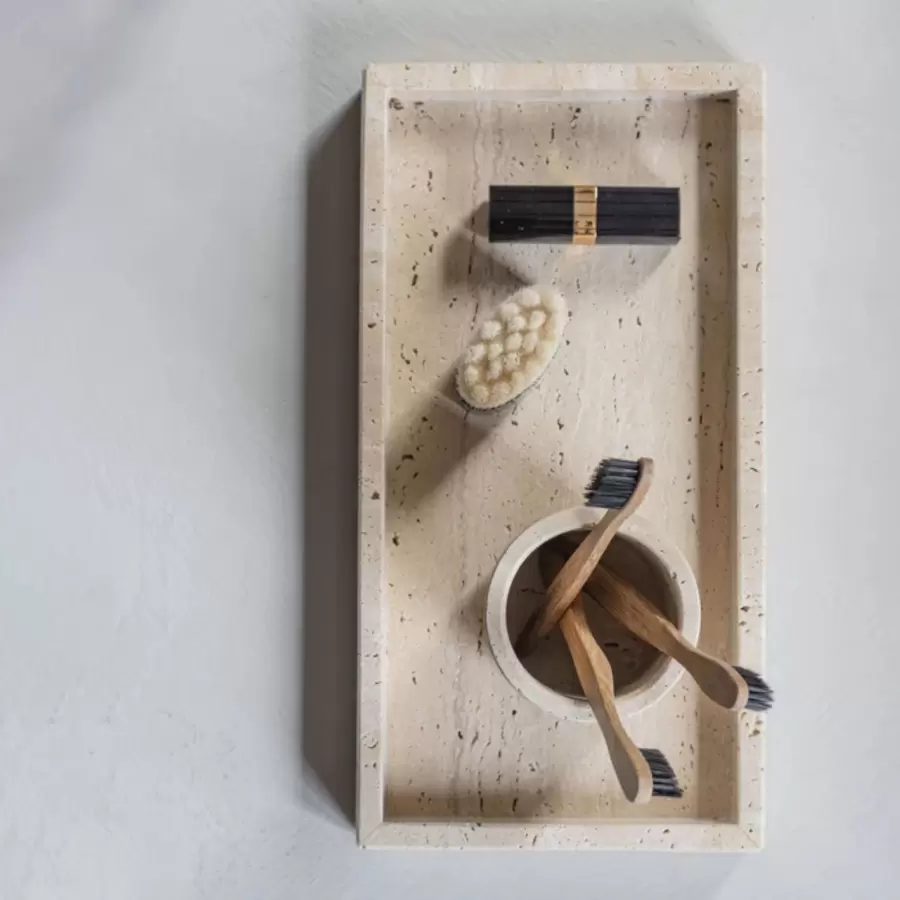 Mette Ditmer - Bakke Travertin, Linen 16*31